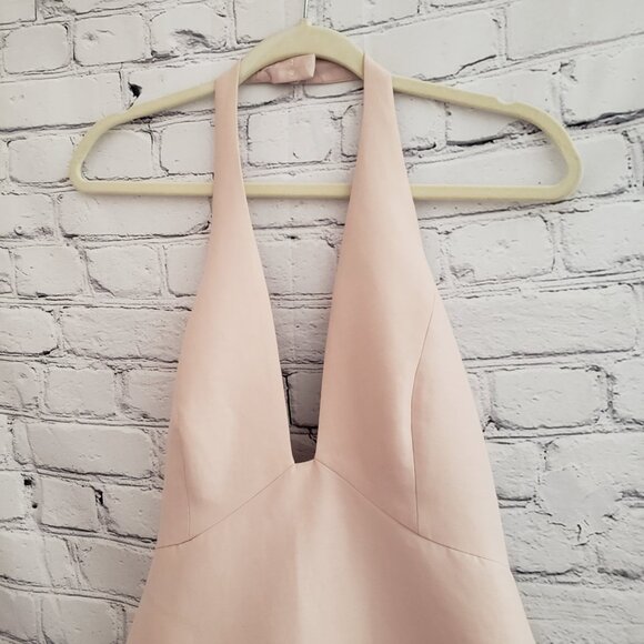 Halston Heritage Structured Halter Dress - Picture 5 of 16